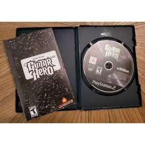 Guitar Hero 1 (Sony PlayStation 2, 2006 PS2) - No Slipcover, W/manual, Tested!